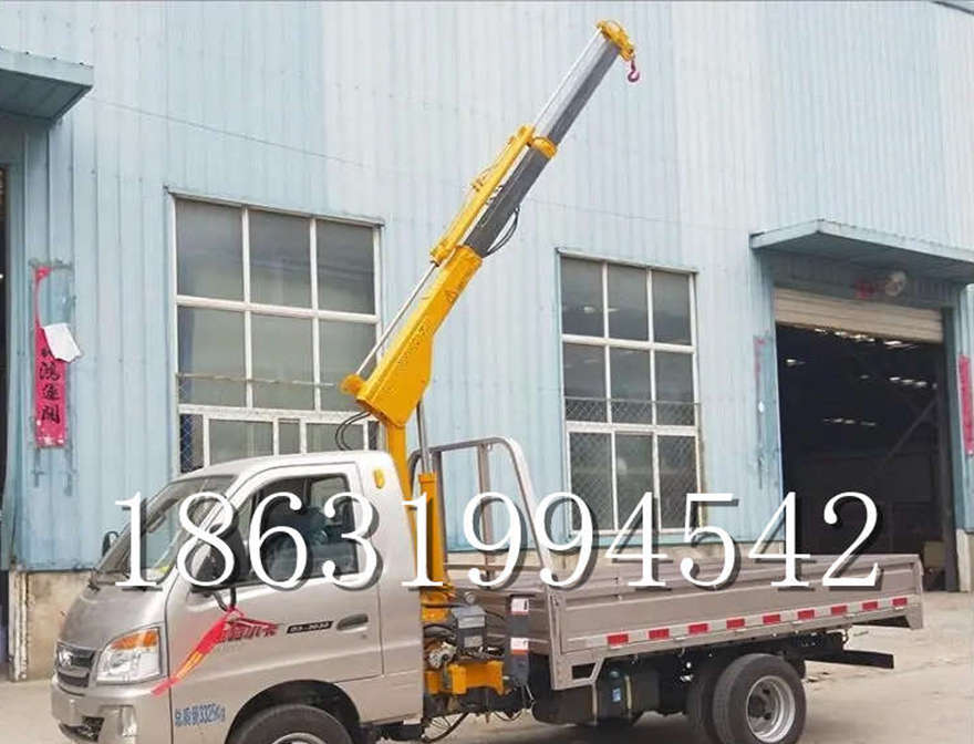 大方县随车吊机1/2吨吊机价格小型蜘蛛吊货车安装液压吊机车载提升机随车吊机